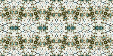 Kusursuz kasvetli afiş deseni. Doku soyuttur. Soyut sonsuz halı şeridi arkaplanı