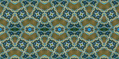 Kusursuz kasvetli afiş deseni. Doku soyuttur. Soyut sonsuz halı şeridi arkaplanı