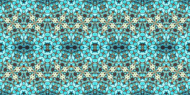 Kusursuz kasvetli afiş deseni. Doku soyuttur. Soyut sonsuz halı şeridi arkaplanı