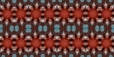 Kusursuz kasvetli afiş deseni. Doku soyuttur. Soyut sonsuz halı şeridi arkaplanı