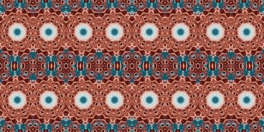 Kusursuz kasvetli afiş deseni. Doku soyuttur. Soyut sonsuz halı şeridi arkaplanı