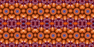 Kusursuz kasvetli afiş deseni. Doku soyuttur. Soyut sonsuz halı şeridi arkaplanı