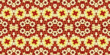 Kusursuz kasvetli afiş deseni. Doku soyuttur. Soyut sonsuz halı şeridi arkaplanı