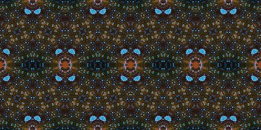 Kusursuz kasvetli afiş deseni. Doku soyuttur. Soyut sonsuz halı şeridi arkaplanı