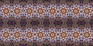 Kusursuz kasvetli afiş deseni. Doku soyuttur. Soyut sonsuz halı şeridi arkaplanı