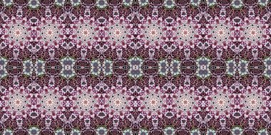 Kusursuz kasvetli afiş deseni. Doku soyuttur. Soyut sonsuz halı şeridi arkaplanı