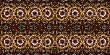 Kusursuz kasvetli afiş deseni. Doku soyuttur. Soyut sonsuz halı şeridi arkaplanı