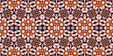 Kusursuz kasvetli afiş deseni. Doku soyuttur. Soyut sonsuz halı şeridi arkaplanı