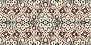Kusursuz kasvetli afiş deseni. Doku soyuttur. Soyut sonsuz halı şeridi arkaplanı