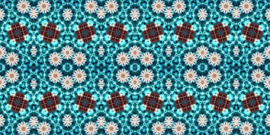 Kusursuz kasvetli afiş deseni. Doku soyuttur. Soyut sonsuz halı şeridi arkaplanı