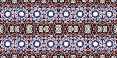 Kusursuz kasvetli afiş deseni. Doku soyuttur. Soyut sonsuz halı şeridi arkaplanı