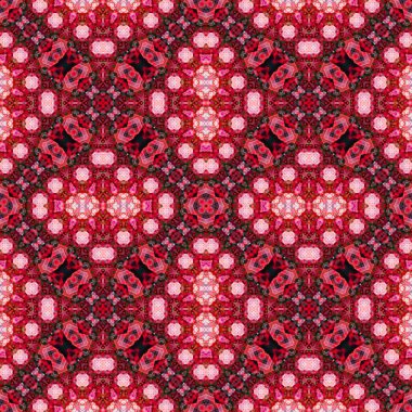 Kusursuz simetrik desen. Doku soyuttur. Soyut sonsuz simetrik arkaplan