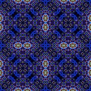 Kusursuz simetrik desen. Doku soyuttur. Soyut sonsuz simetrik arkaplan