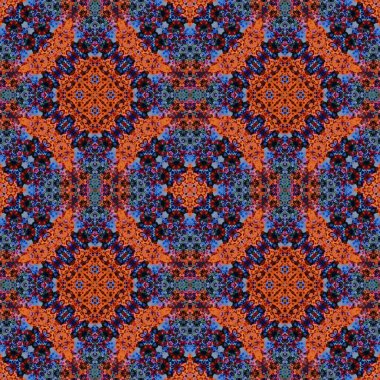 Kusursuz simetrik desen. Doku soyuttur. Soyut sonsuz simetrik arkaplan