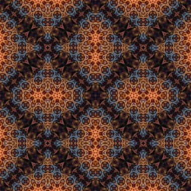 Kusursuz simetrik desen. Doku soyuttur. Soyut sonsuz simetrik arkaplan