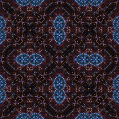 Kusursuz simetrik desen. Doku soyuttur. Soyut sonsuz simetrik arkaplan