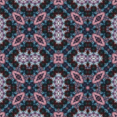 Kusursuz simetrik desen. Doku soyuttur. Soyut sonsuz simetrik arkaplan