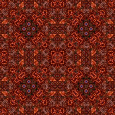 Kusursuz simetrik desen. Doku soyuttur. Soyut sonsuz simetrik arkaplan