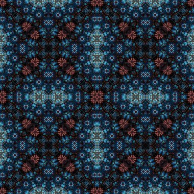 Kusursuz simetrik desen. Doku soyuttur. Soyut sonsuz simetrik arkaplan