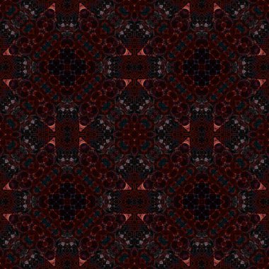 Kusursuz simetrik desen. Doku soyuttur. Soyut sonsuz simetrik arkaplan