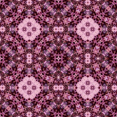 Kusursuz simetrik desen. Doku soyuttur. Soyut sonsuz simetrik arkaplan