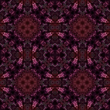 Kusursuz simetrik desen. Doku soyuttur. Soyut sonsuz simetrik arkaplan