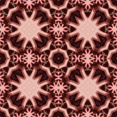 Kusursuz simetrik desen. Doku soyuttur. Soyut sonsuz simetrik arkaplan