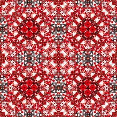 Kusursuz simetrik desen. Doku soyuttur. Soyut sonsuz simetrik arkaplan