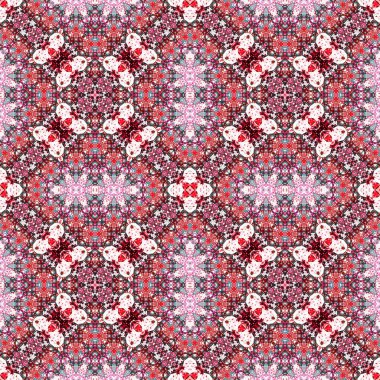 Kusursuz simetrik desen. Doku soyuttur. Soyut sonsuz simetrik arkaplan