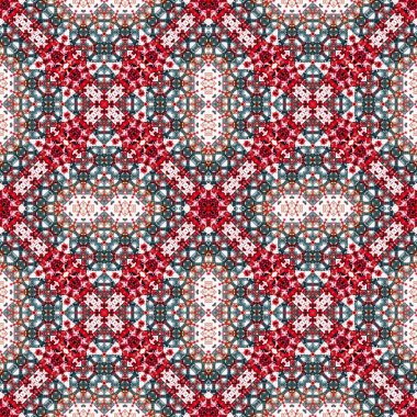 Kusursuz simetrik desen. Doku soyuttur. Soyut sonsuz simetrik arkaplan