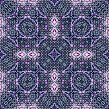 Kusursuz simetrik desen. Doku soyuttur. Soyut sonsuz simetrik arkaplan