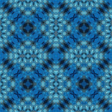 Kusursuz simetrik desen. Doku soyuttur. Soyut sonsuz simetrik arkaplan