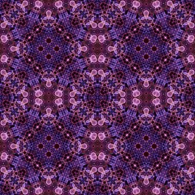 Kusursuz simetrik desen. Doku soyuttur. Soyut sonsuz simetrik arkaplan