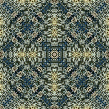 Kusursuz simetrik desen. Doku soyuttur. Soyut sonsuz simetrik arkaplan