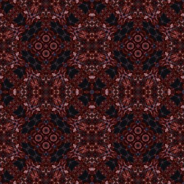 Kusursuz simetrik desen. Doku soyuttur. Soyut sonsuz simetrik arkaplan