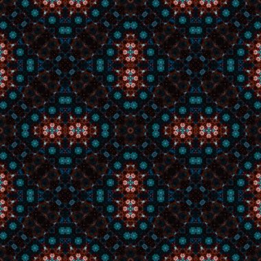 Kusursuz simetrik desen. Doku soyuttur. Soyut sonsuz simetrik arkaplan