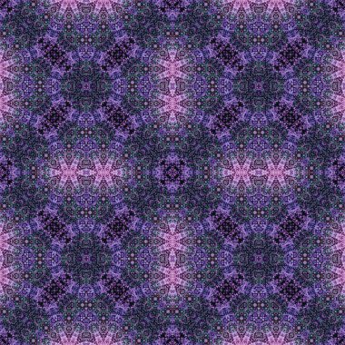 Kusursuz simetrik desen. Doku soyuttur. Soyut sonsuz simetrik arkaplan