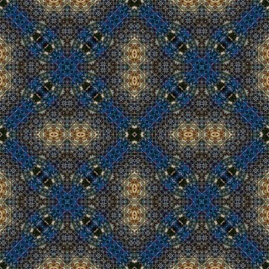 Seamless symmetrical pattern. The texture is abstract. Abstract endless symmetrical background