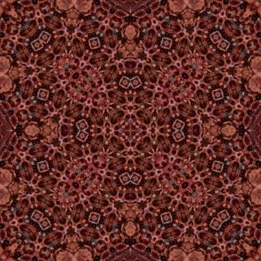 Kusursuz bir desen. Doku soyuttur. Arkaplan simetriktir ve tekrarlar