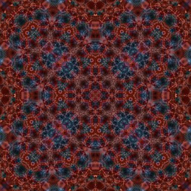 Kusursuz bir desen. Doku soyuttur. Arkaplan simetriktir ve tekrarlar