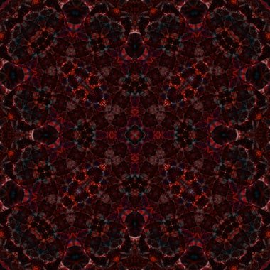 Kusursuz bir desen. Doku soyuttur. Arkaplan simetriktir ve tekrarlar