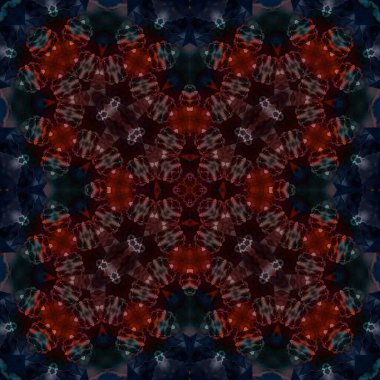 Kusursuz bir desen. Doku soyuttur. Arkaplan simetriktir ve tekrarlar