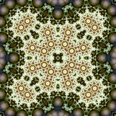 Kusursuz bir desen. Doku soyuttur. Arkaplan simetriktir ve tekrarlar