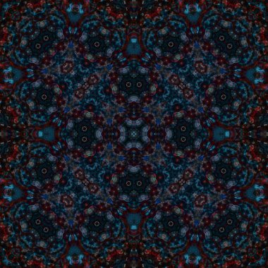 Kusursuz bir desen. Doku soyuttur. Arkaplan simetriktir ve tekrarlar