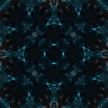 Kusursuz bir desen. Doku soyuttur. Arkaplan simetriktir ve tekrarlar