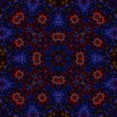 Kusursuz bir desen. Doku soyuttur. Arkaplan simetriktir ve tekrarlar