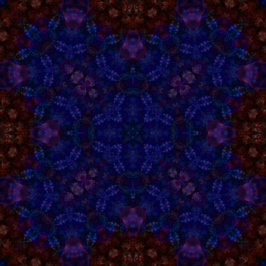 Kusursuz bir desen. Doku soyuttur. Arkaplan simetriktir ve tekrarlar