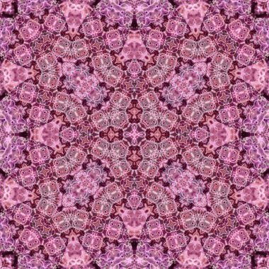 Kusursuz bir desen. Doku soyuttur. Arkaplan simetriktir ve tekrarlar