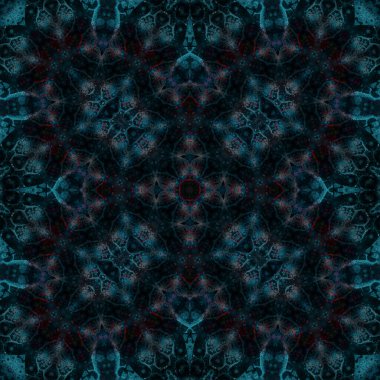 Kusursuz bir desen. Doku soyuttur. Arkaplan simetriktir ve tekrarlar