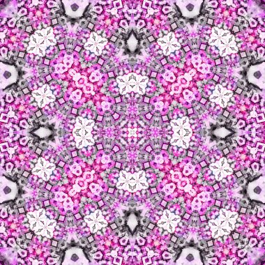 Kusursuz bir desen. Doku soyuttur. Arkaplan simetriktir ve tekrarlar